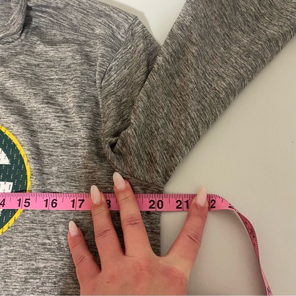 NFL Green Bay Packers Gray Athletic Shirt - Picture 7 of 9